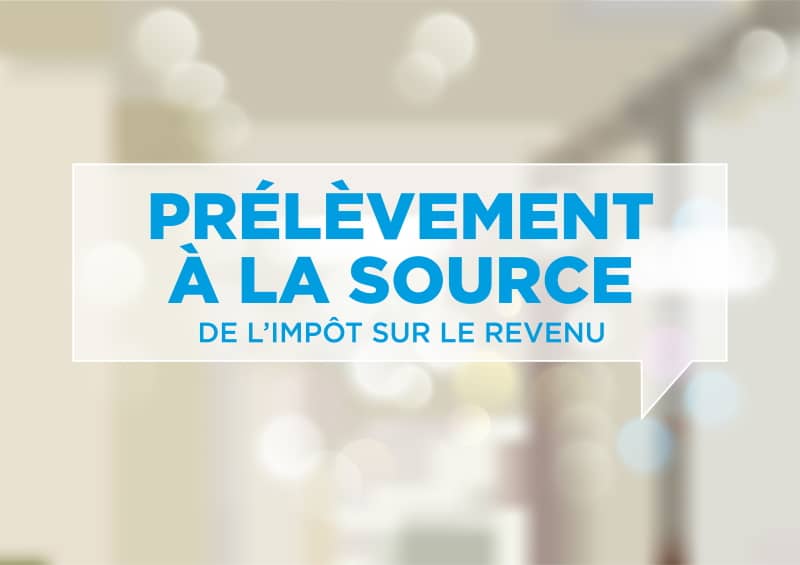 impôts et taux de prélevement à la source


