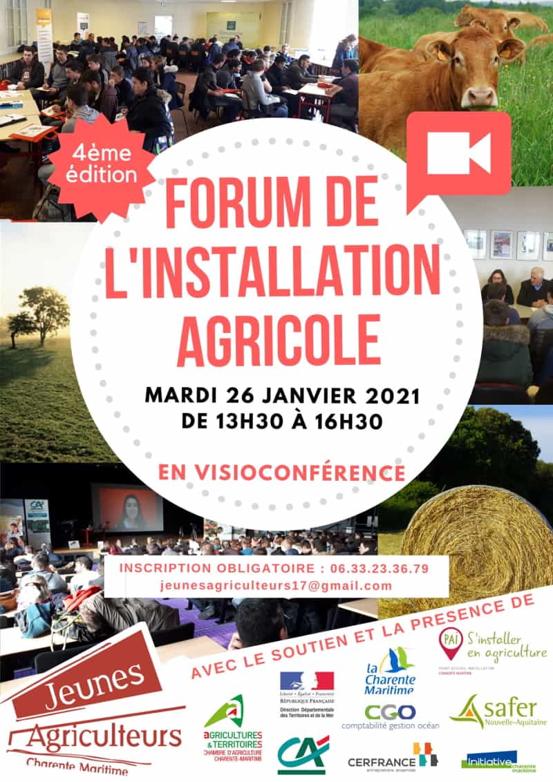 4eme  forum installation en agriculture, JA17  2021