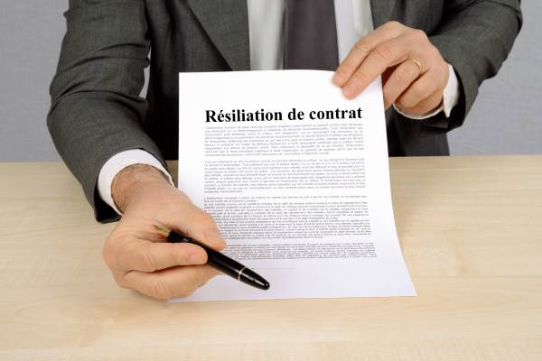 Résiliation du contrat de bail


