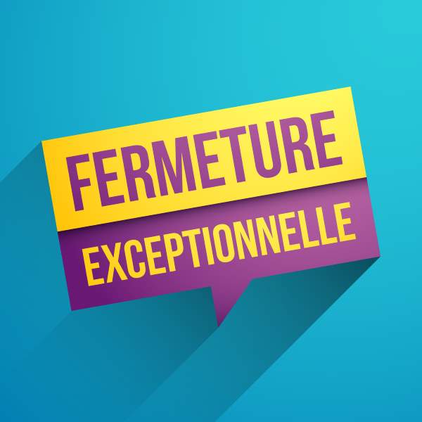 Fermeture exceptionnelle du CGO le 08 juin 2018


