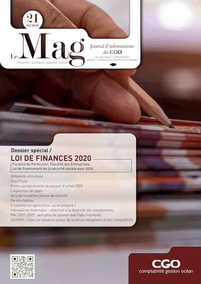 Couverture MAG 21 du CGO
Couverture MAG 21 du CGO