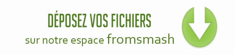 déposez vos fichiers sur l'espace CGO fromsmash